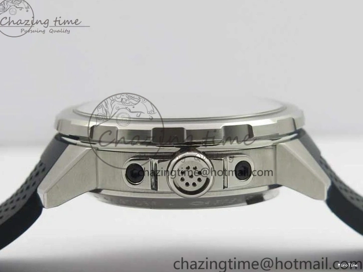 MIROTIME 0218 Aquatimer Chrono IW376803 V6F 1:1 Best Edition Gray Dial on Rubber Strap A FlexibleFit 7153